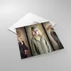 Bilder auf glas - Tier Abstraktion - 40x40cm - Glasbilder - Produktbild-Vorschau 2