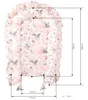 PIMKO Blumen Babynest mit rüschen Babynestchen für Baby Produktbild-Vorschau 5