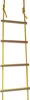 Strickleiter mit 8 Holzsprossen Seilleiter  Kletterleiter Produktbild-Vorschau 1