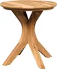 A wooden table with a unique base. Náhled obrázku produktu