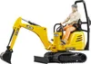 Bruder JCB Mikrobagger 8010 CTS und Bauarbeiter Produktbild-Vorschau 16