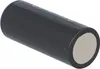 A single black cylindrical battery is shown against a white background. Voir les images du produit