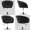 Duhome Clubsessel Cocktailsessel aus Kunstleder Produktbild-Vorschau 4
