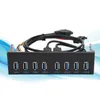 Rozbočovač USB 3.0 19PIN 8 portů Rozšiřující adaptér Náhled obrázku produktu 5