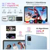 Marketing image showcasing tablet features and capabilities. Produktbild-Vorschau