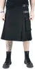 Black Premium by EMP Herren schwarzer Kilt mit aufgesetzter Produktbild-Vorschau 5