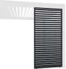 Horizontale Lamellenwand für Pergola | aus Aluminium | 3 Produktbild-Vorschau 1