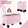COSTWAY 150L Bollerwagen faltbar, Transportwagen mit Produktbild-Vorschau 2