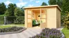 Karibu Gartenhaus Gerätehaus Stockach 5 naturbelassen Produktbild-Vorschau 1
