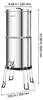 VEVOR Schwerkraft-Wasserfilter Wasserfiltersystem 8,52 L Produktbild-Vorschau 8
