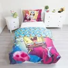 Pościel w zestawie Sponge Bob niebieski 140x200, 70x90 cm Podgląd zdjęcia produktu 10