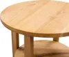vidaXL Bočný stolík 40 × 50 cm z dubového masívu Náhľad obrázku produktu 7
