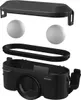 An exploded view of a black plastic drain trap with two white balls and a black rubber seal. Náhľad obrázku produktu