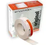 A roll of drywall tape with holes and its packaging. Produktbild-Vorschau
