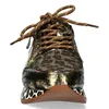 LAURA VITA Sneaker Delphine 46 or mit bedrucktem Leoplateau Produktbild-Vorschau 5