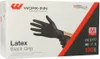 "WORK-INN/PS" Handschuhe, Latex puderfrei "Black Grip" Produktbild-Vorschau 1