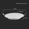 LED Solution Bílý vestavný LED panel kulatý 170mm 12W Náhled obrázku produktu 8
