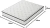 DEWINNER Matratze 120 x 190 cm, Dicke 25 cm, Produktbild-Vorschau 3