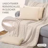 2er Set Kissenbezug 40x60cm, Samt flauschig weich, mit Produktbild-Vorschau 3