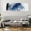 Bilder auf glas - Einteilig - Blau Schwarz Abstraktion - Produktbild-Vorschau 6