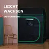 Growbox 120x120x180cm Indoor Gewächshaus Pflanzenzelt Produktbild-Vorschau 9