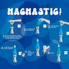 Legami LAVALAMPE MAGMASTIC SILVER SILVER Anteprima dell’immagine prodotto 2