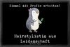 Mr. & Mrs. Panda Gummimatte Hairstylistin Leidenschaft 40 x Produktbild-Vorschau 1