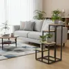 Viacúrovňový stojan na kvety a rastliny, Industrial Rustic Náhľad obrázku produktu 17