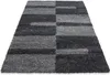 Hochflor Teppich Gianna rechteckig, Farbe: Grau, Produktbild-Vorschau 3