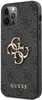 A close-up side view of a smartphone case with a repeating pattern and a prominent logo. Podgląd zdjęcia produktu