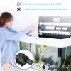A child is adding something to an aquarium with a water pump visible. Podgląd zdjęcia produktu
