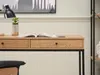 Psací stůl AJUR - dub / černý Náhled obrázku produktu 13