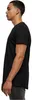 Urban Classics Herren Shaped Long Tee T-Shirt, Schwarz Produktbild-Vorschau 4