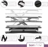 bonVIVO Sit-Stand Workstation, Höhenverstellbarer Produktbild-Vorschau 3