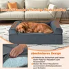 GOPLUS Orthopädisches Hundesofa, Hundebett mit seitlichem Produktbild-Vorschau 4
