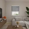 DTCH® Doppelrollo mit Kassette 120 x 175 cm (BxH) grau, Produktbild-Vorschau 5
