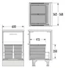Hailo Abfallsammler 3301752 Allegro 350 Einsatz 2x 28 Liter Produktbild-Vorschau 2