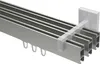 Interdeco Innenlaufstange / Gardinenstange mit Innenlauf Produktbild-Vorschau 3