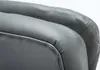 A close-up view of the padded armrests of a gray office chair. Náhľad obrázku produktu
