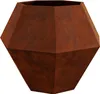 vidaXL Pflanzkübel Rostig 100 x 100 x 80 cm Wetterfeststahl Produktbild-Vorschau 4