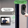 WLAN Video Türklingel mit Kamera, 1080P HD Funkklingel, Produktbild-Vorschau 2