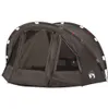 vidaXL Tenda da pesca 4 persone marrone impermeabile Anteprima dell’immagine prodotto 1