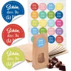 24 braune Papiertüten Beutel + Boden MIT FENSTER + Produktbild-Vorschau 3