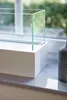 VIVANNO Windlicht Fiberglas CANDELITO Rechteckig, Weiß matt Produktbild-Vorschau 7