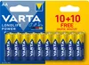A package of Varta AA batteries with a promotional offer. Produktbild-Vorschau