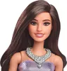 Modello Barbie - abito viola con gonna a palloncino HYT92 Anteprima dell’immagine prodotto 3