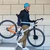 Melon Fahrradhelm Urban Active , Double Orange Blau, M-L Produktbild-Vorschau 8