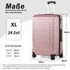 Handgepäckkoffer Trolley Hartschalenkoffer Hard Shell Produktbild-Vorschau 4