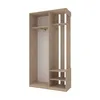 A tall, narrow cabinet with shelves and hanging space, presented against a white background. Náhled obrázku produktu