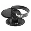 A set of baking pans, including a springform pan, a solid base with a textured pattern, and a fluted base with a central tube. Anteprima dell’immagine prodotto
